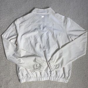 Forever 21 White Fitness Jacket Size XS
